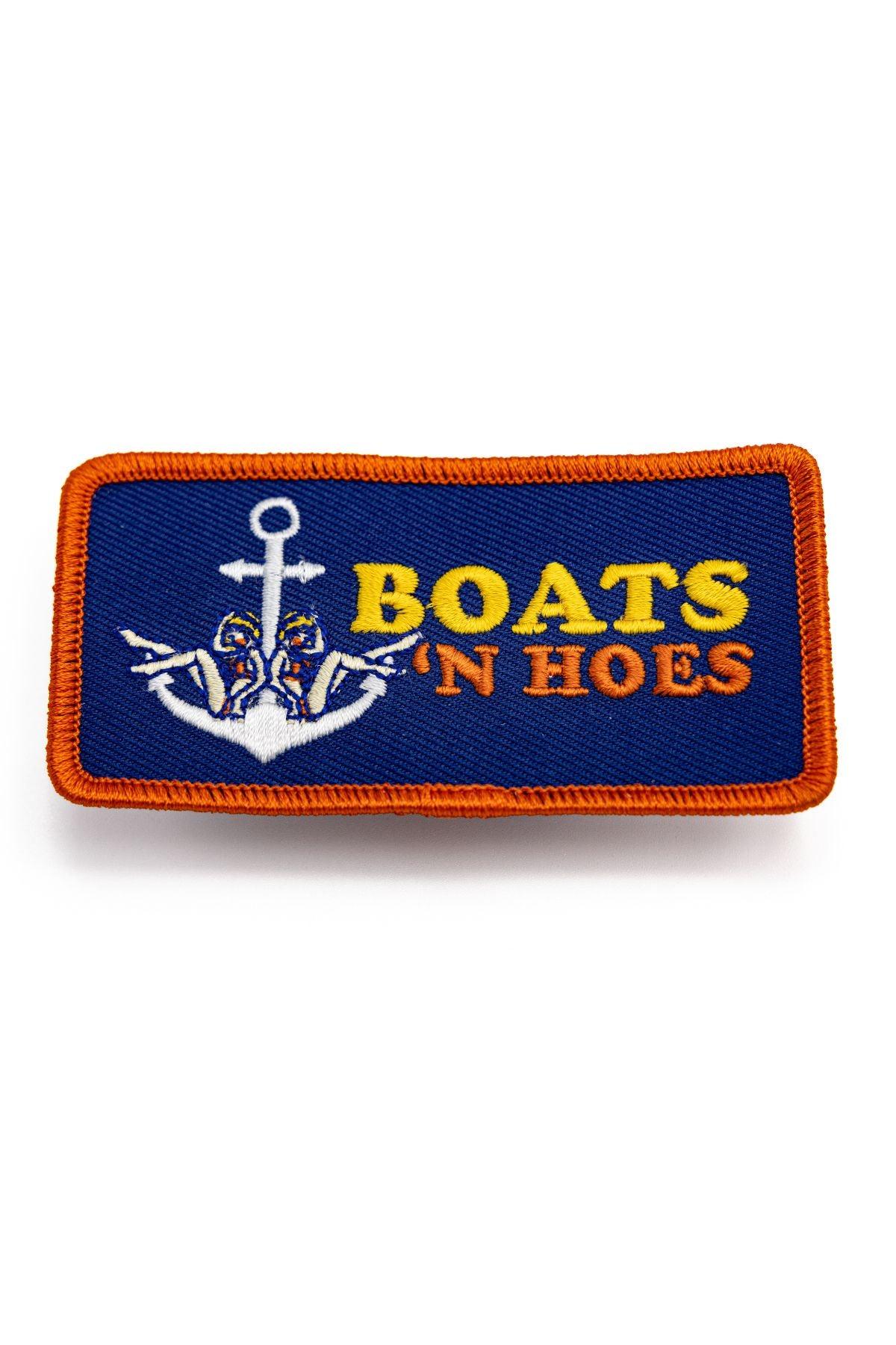 BOATS 'N HOES EMBROIDERED PATCH - Cowboy Snapback