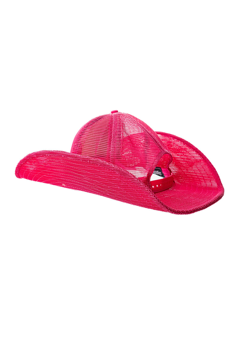 HOT PINK COWBOY SNAPBACK: 5 PANEL - BLANK – Cowboy Snapback