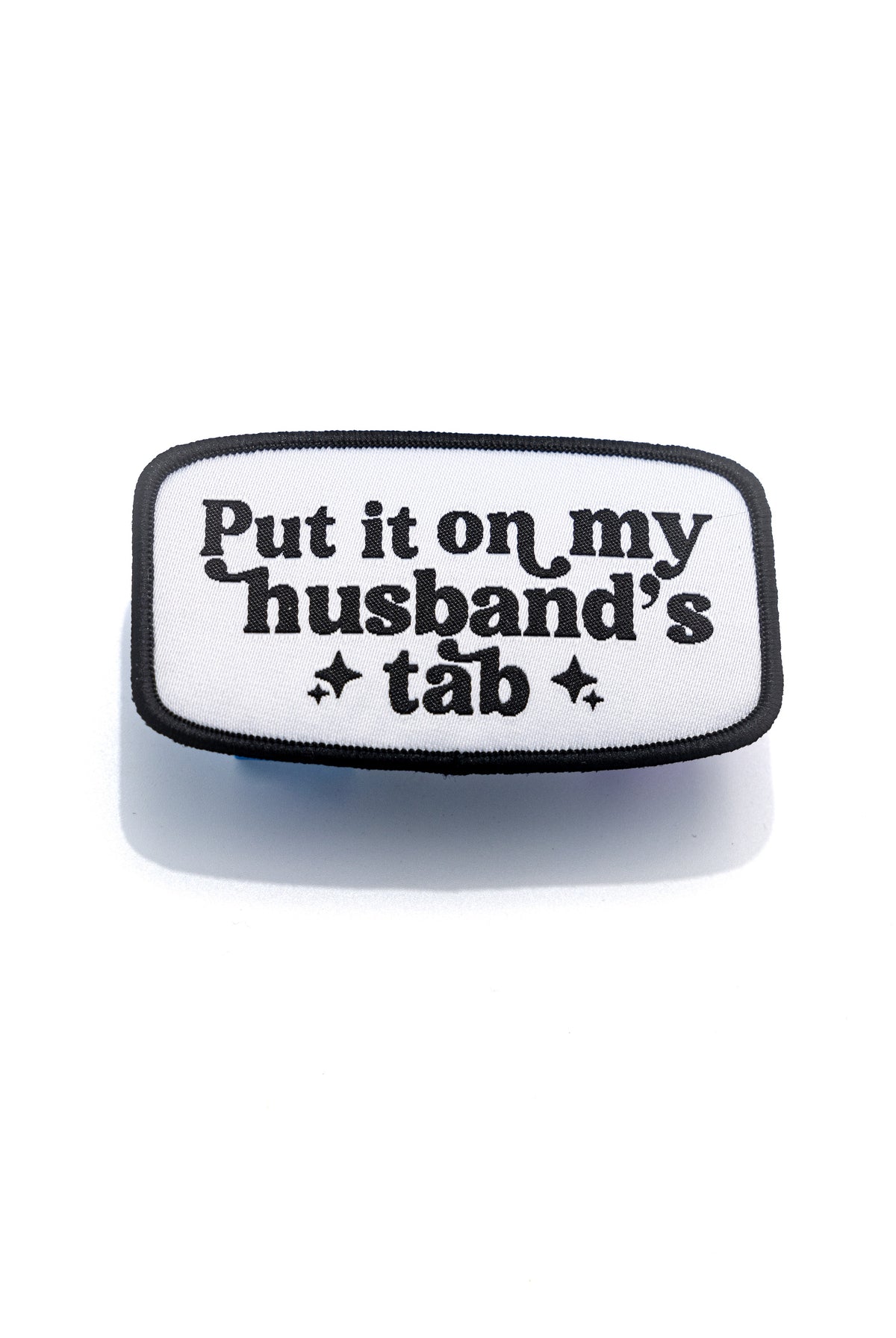 PUT IT ON MY HUSBANDS TAB COWBOY SNAPBACK: 6 PANEL