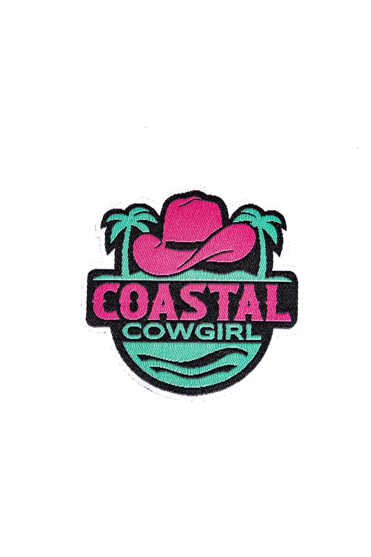 COASTAL COWGIRL (TEAL) COWBOY SNAPBACK: 5 PANEL