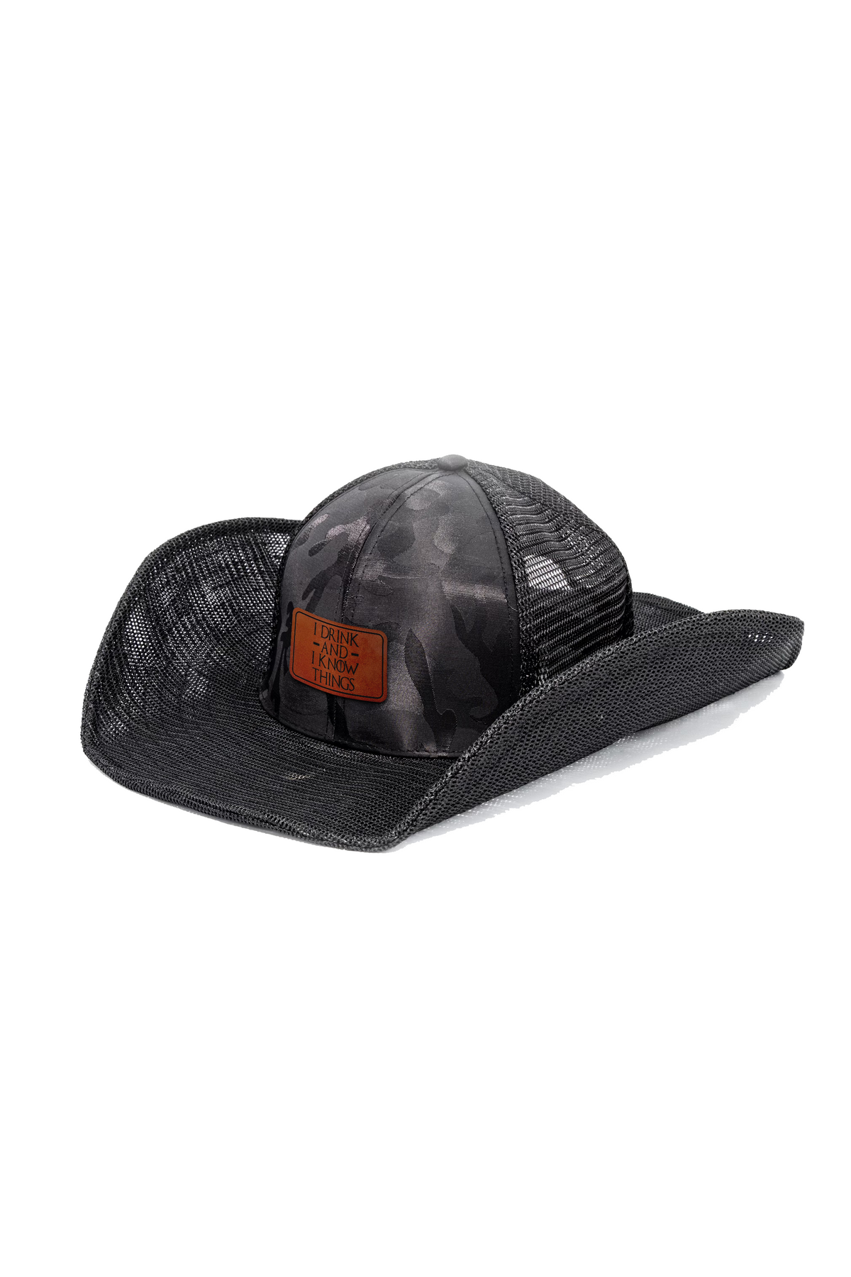 I DRINK AND I KNOW THINGS COWBOY SNAPBACK: 6 PANEL