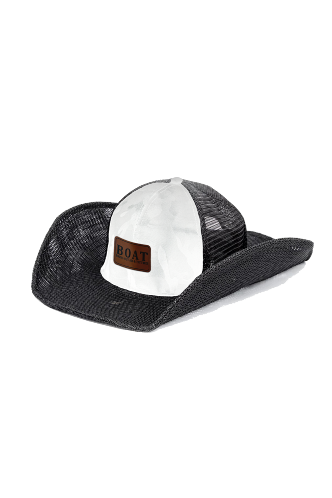 B.O.A.T. COWBOY SNAPBACK: 6 PANEL