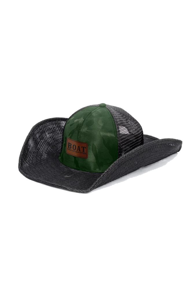 B.O.A.T. COWBOY SNAPBACK: 6 PANEL
