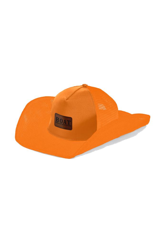 B.O.A.T. COWBOY SNAPBACK: 5 PANEL