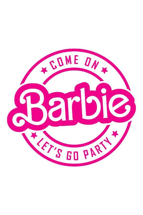 COME ON BARBIE LETS GO PARTY - PINK - Cowboy Snapback