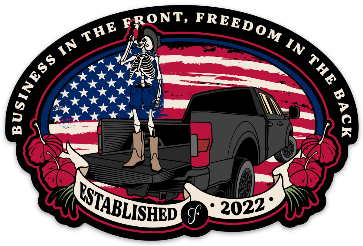 FREEDOM PACK - VINYL STICKERS