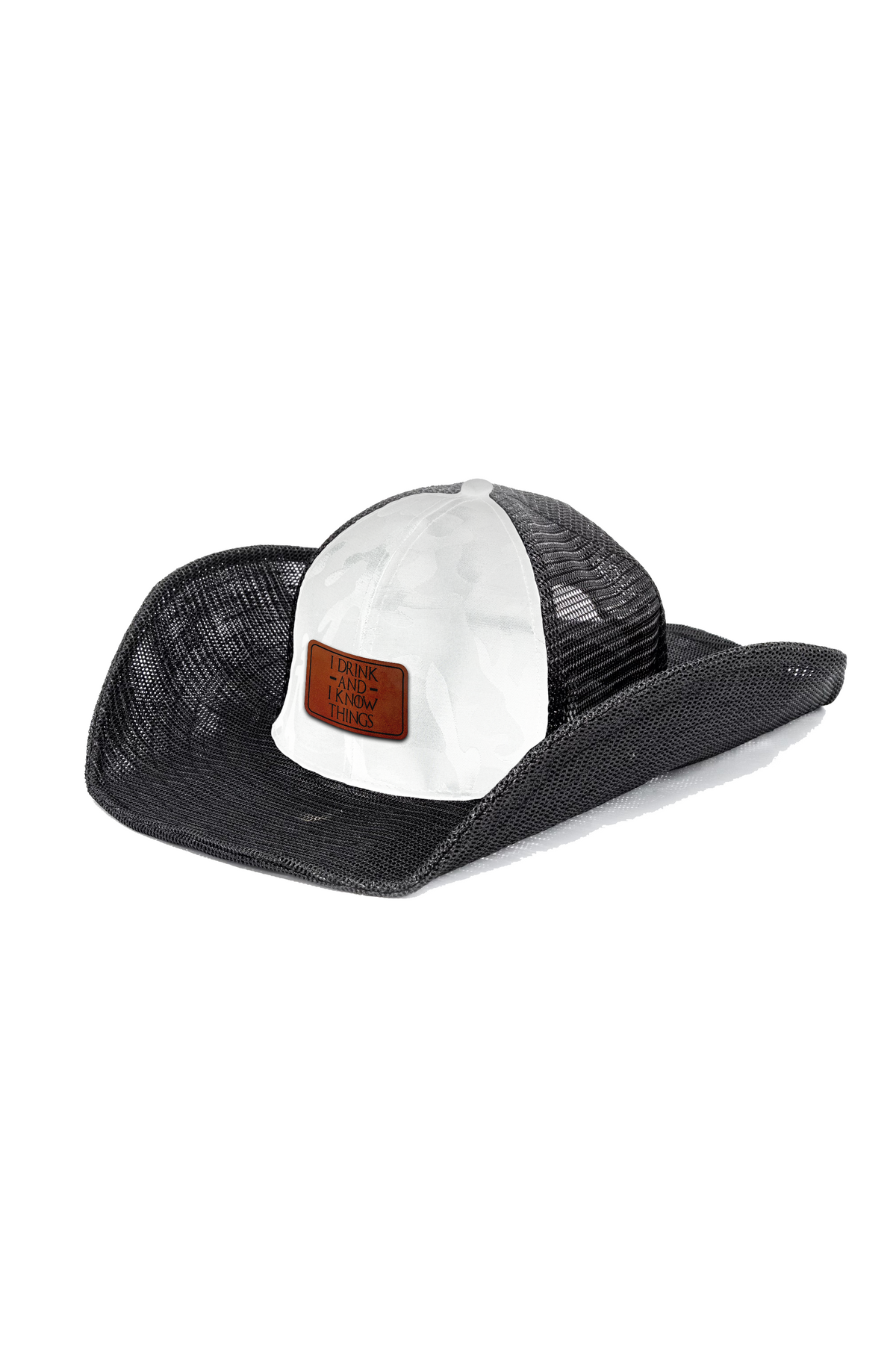 I DRINK AND I KNOW THINGS COWBOY SNAPBACK: 6 PANEL