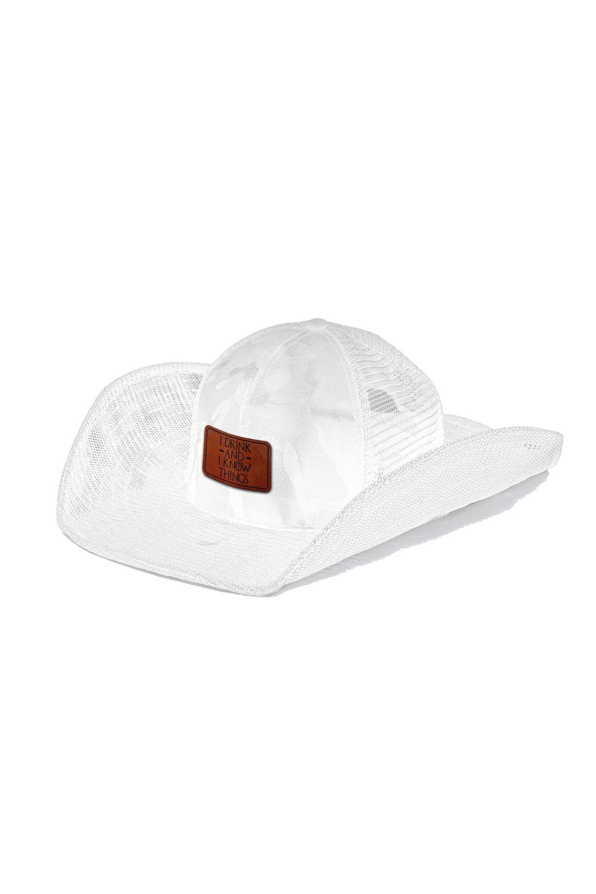 I DRINK AND I KNOW THINGS COWBOY SNAPBACK: 6 PANEL