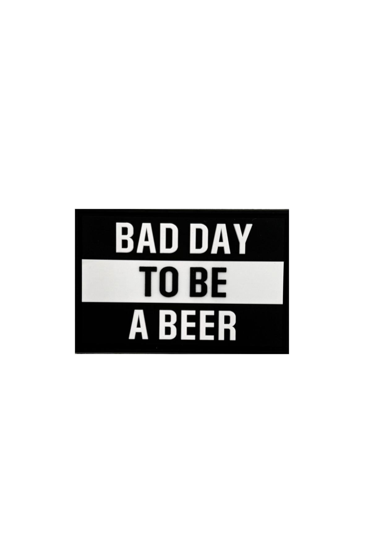 BAD DAY TO BE A BEER (BLACK) COWBOY SNAPBACK: 5 PANEL