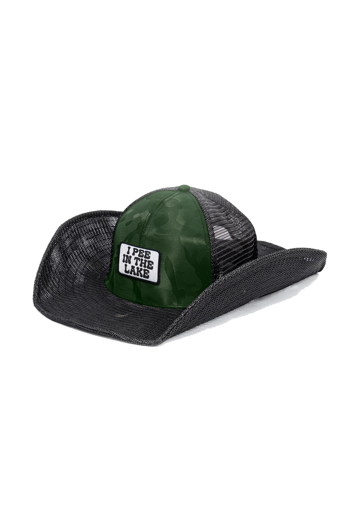 I PEE IN THE LAKE COWBOY SNAPBACK: 6 PANEL