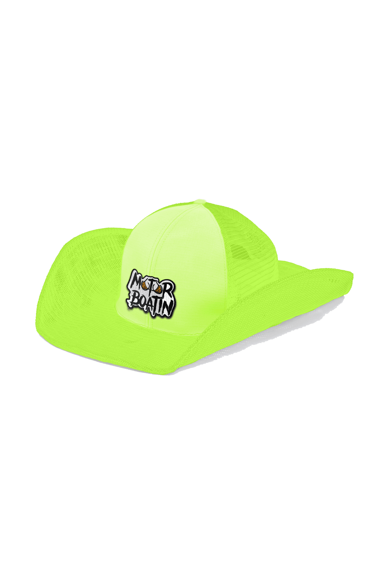 MOTOR BOATIN: ORANGE COWBOY SNAPBACK: 6 PANEL