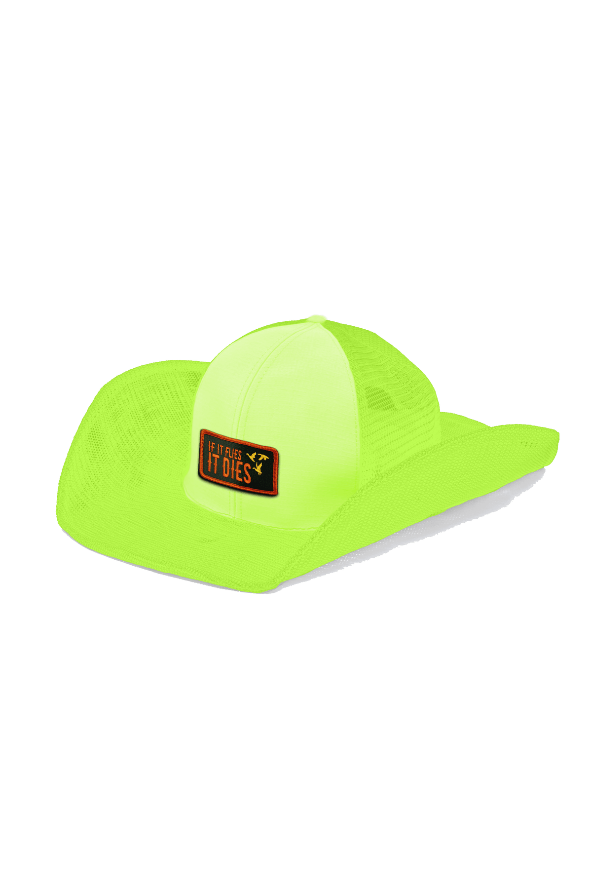 IF IT FLIES IT DIES EMBROIDERED PATCH - Cowboy Snapback