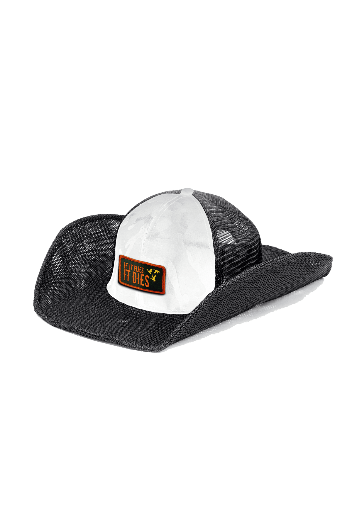 IF IT FLIES IT DIES EMBROIDERED PATCH - Cowboy Snapback