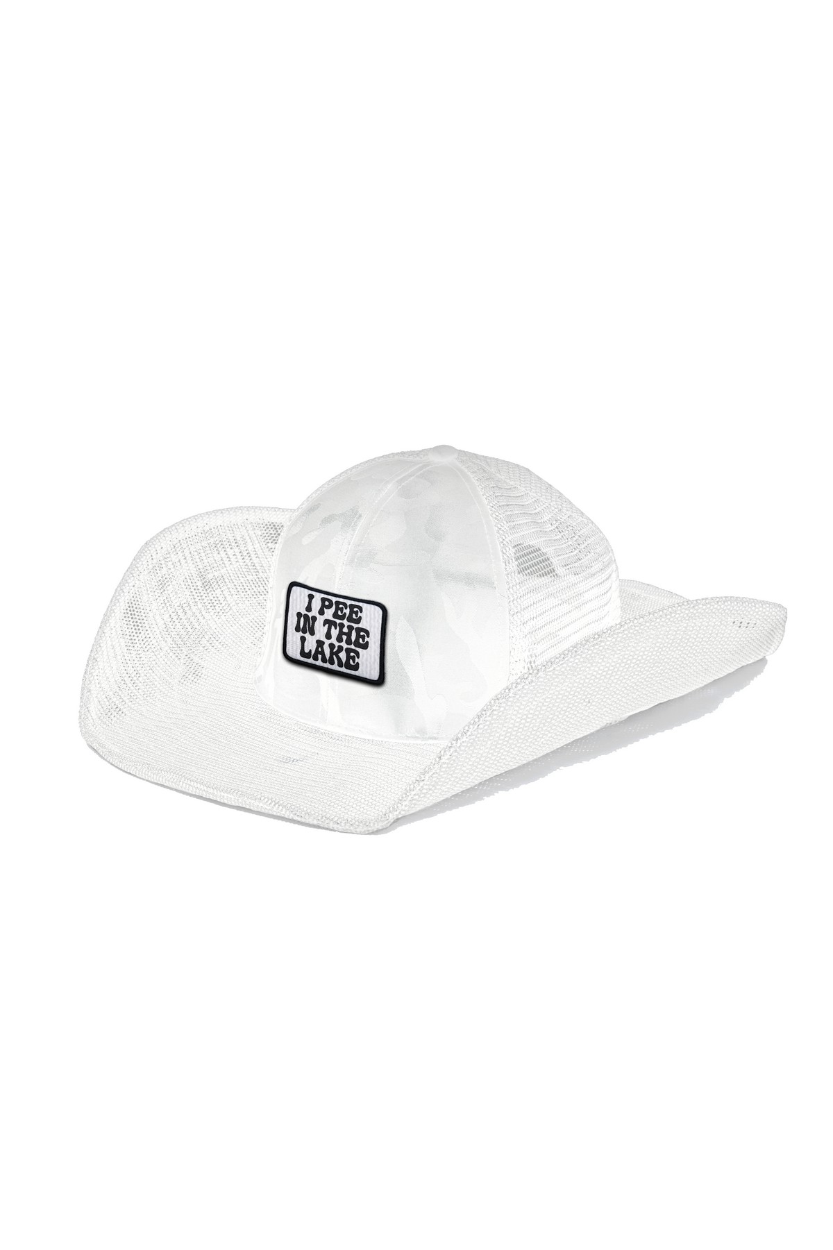 I PEE IN THE LAKE COWBOY SNAPBACK: 6 PANEL